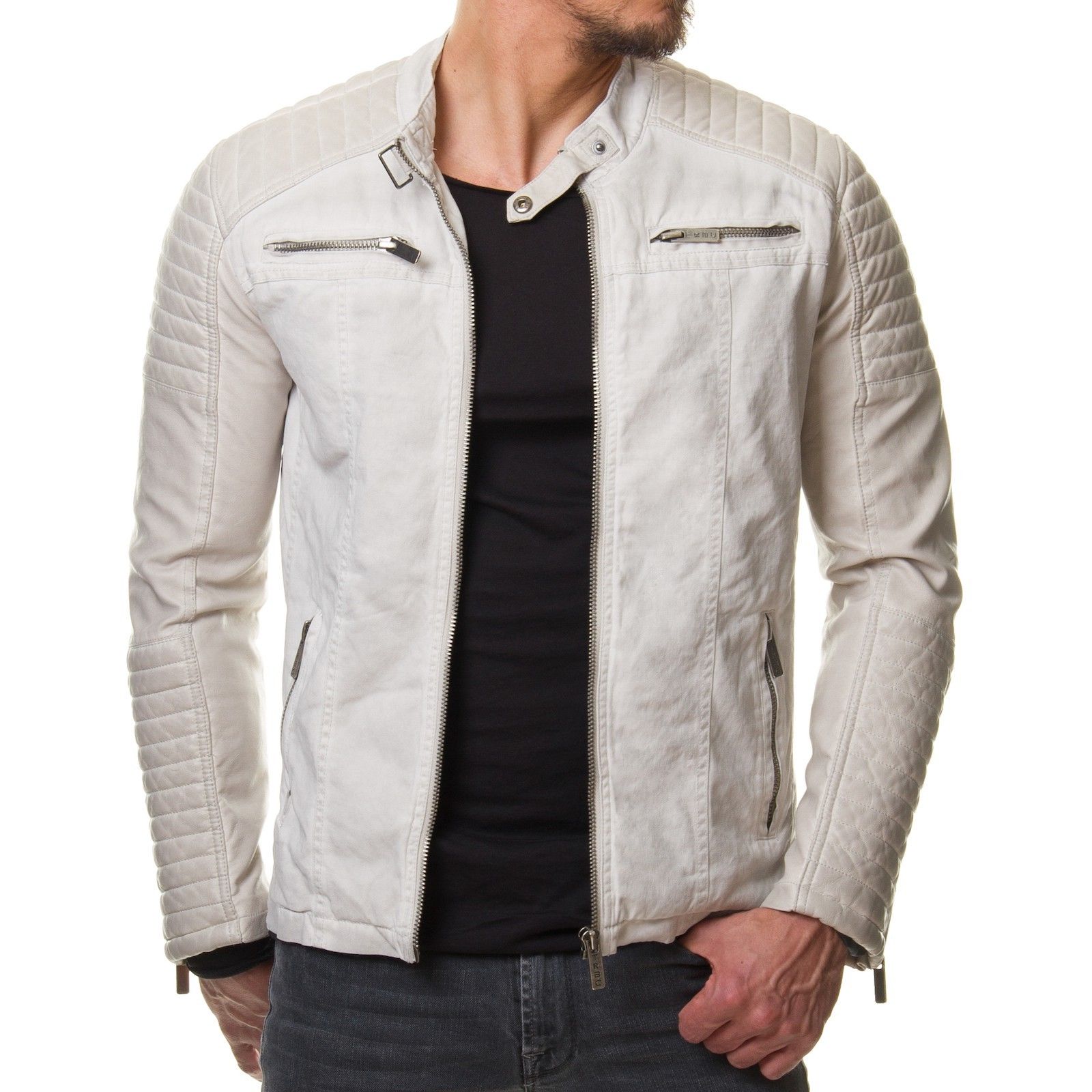 Veste cuir john et yoko Veste cuir john et yoko